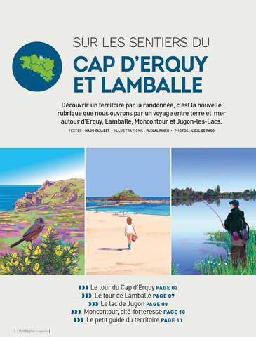 Bretagne Magazine - Sur les sentiers du Cap d'Erquy et Lamballe