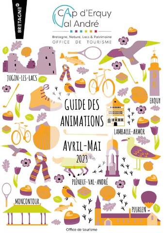 Couverture du guide des animations avril-mai 2023