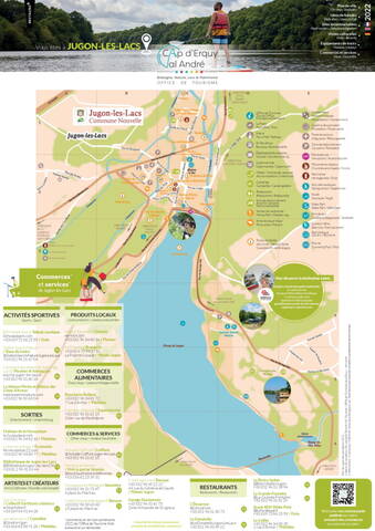 Plan Jugon-les-Lacs
