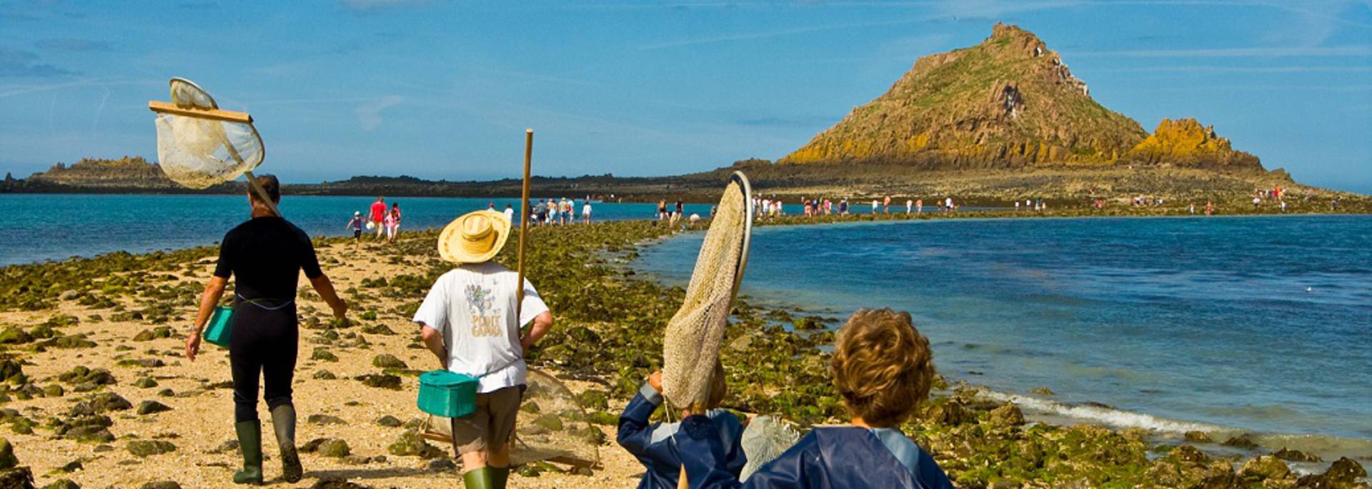 Départ pour la pêche à pied ©A.Vitet
