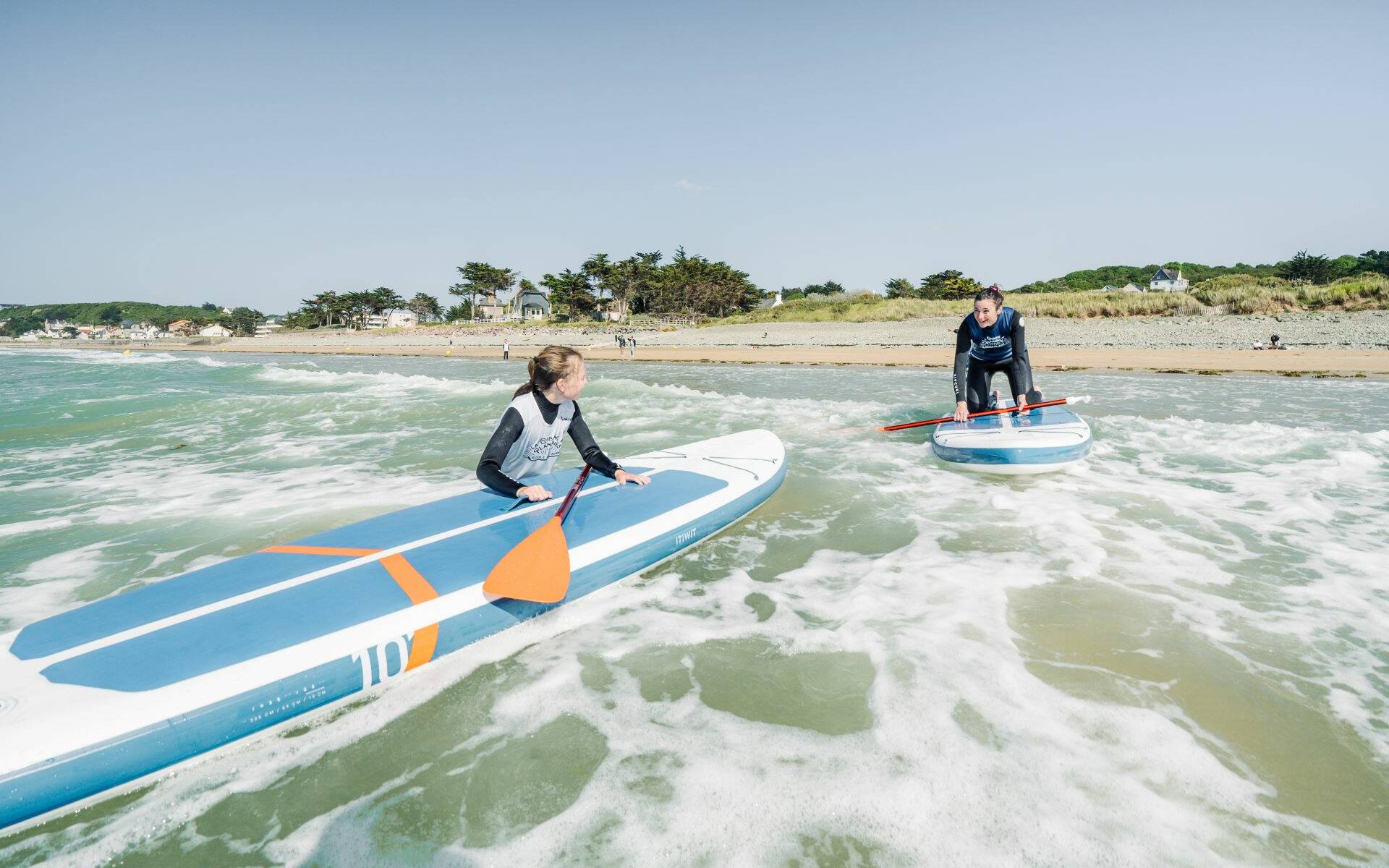 Paddle Plage de Caroual - crédit J.Jéhanin