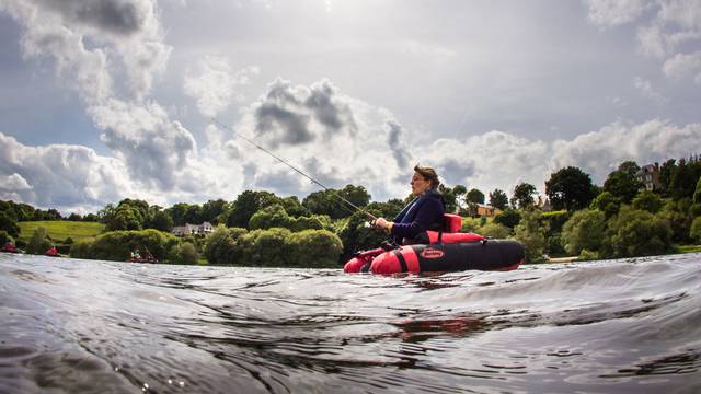 Float-tube à Jugon-les-Lacs