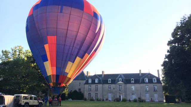Décollage de la Montgolfière Moncontour