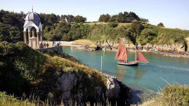 Entrée du port de Dahouët