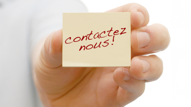 Contactez-nous