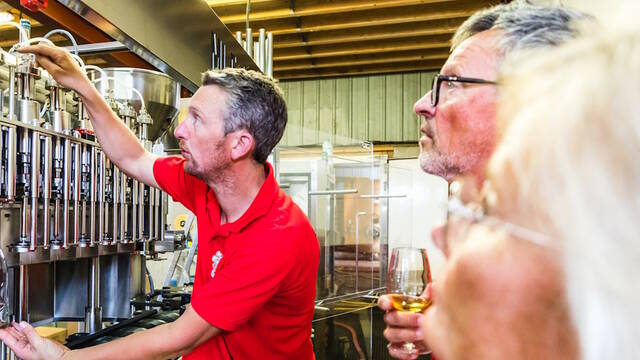Visite de la Cidrerie Benoit à Saint-Alban