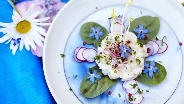 Tartare de coquille Saint Jacques