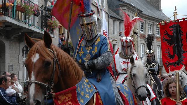 La fête médiévale à Moncontour