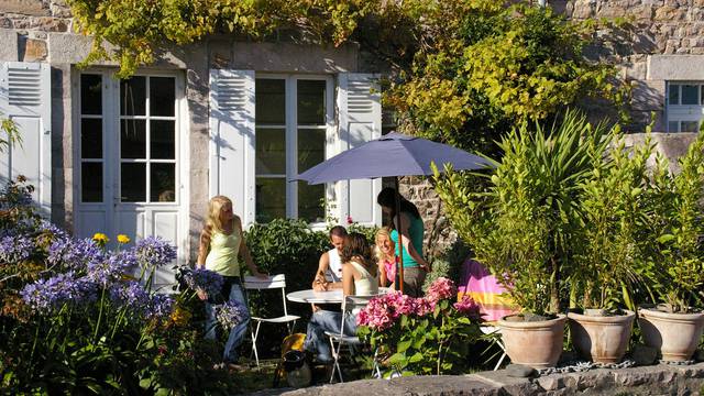 Maison en grès rose à Erquy