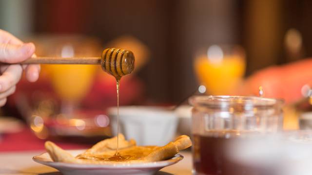 Petit déjeuner en chambre d'hôtes