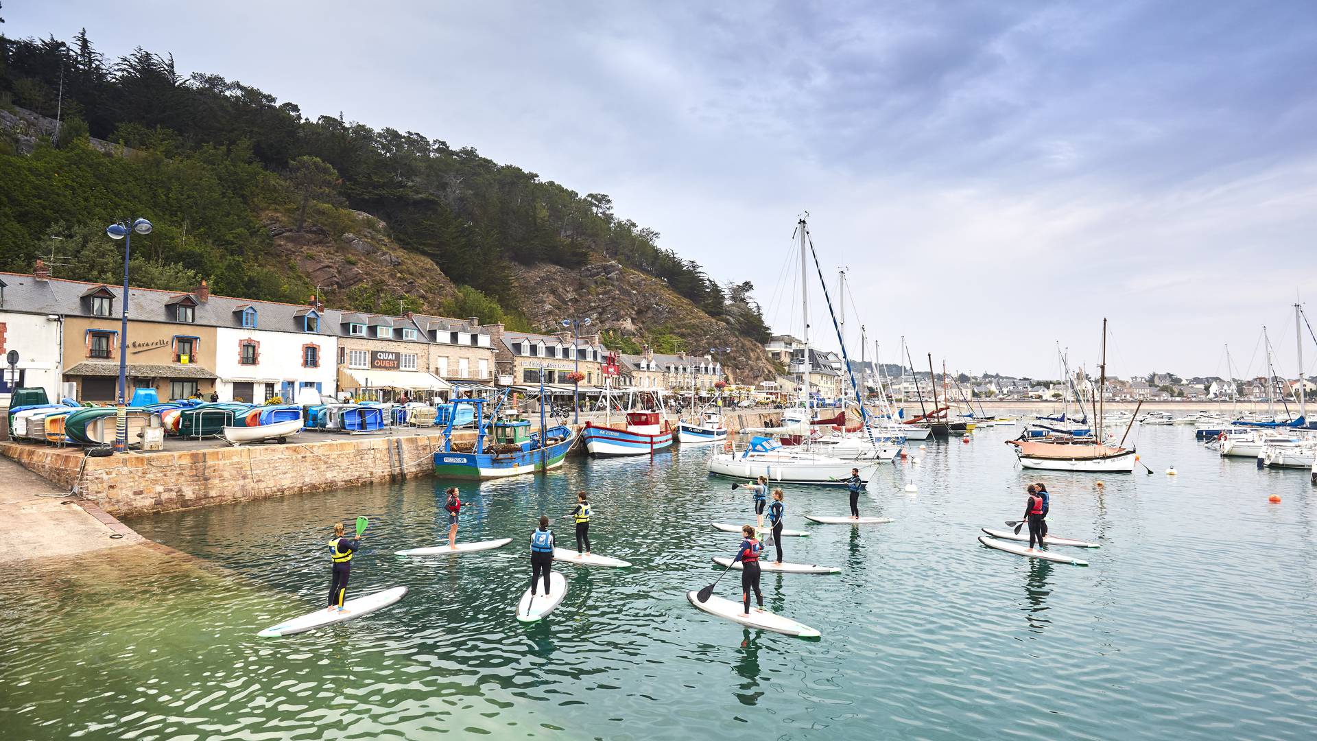 Paddles dans le Port d’Erquy