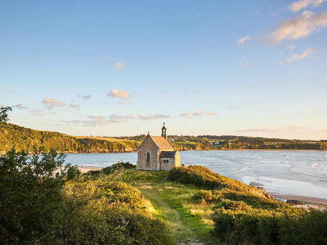 Sul GR®34 - La cappella Saint-Maurice in Morieux