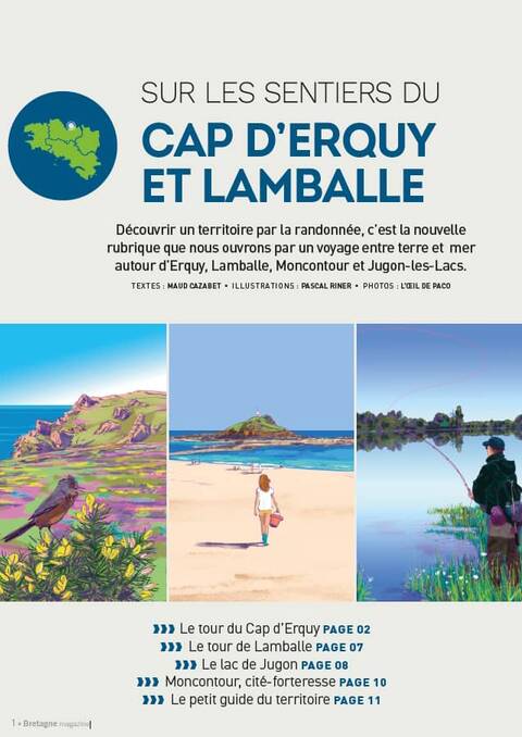 Bretagne Magazine - Sur les sentiers du Cap d'Erquy et Lamballe