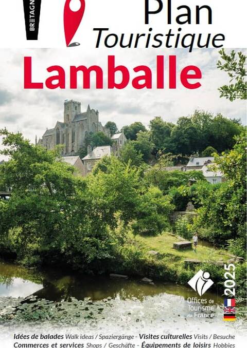 Plan de ville de Lamballe-Armor 2025
