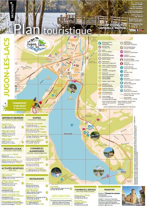 Couverture Plan Jugon-les-lacs 2026