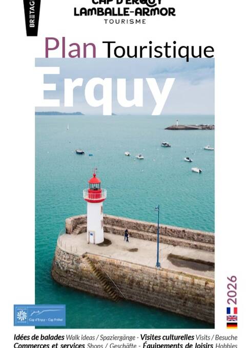 Stadtplan von Erquy und Plurien 2026