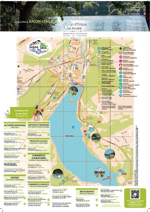Plan Jugon-les-Lacs