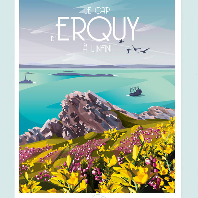 Affiche La Loutre - Erquy